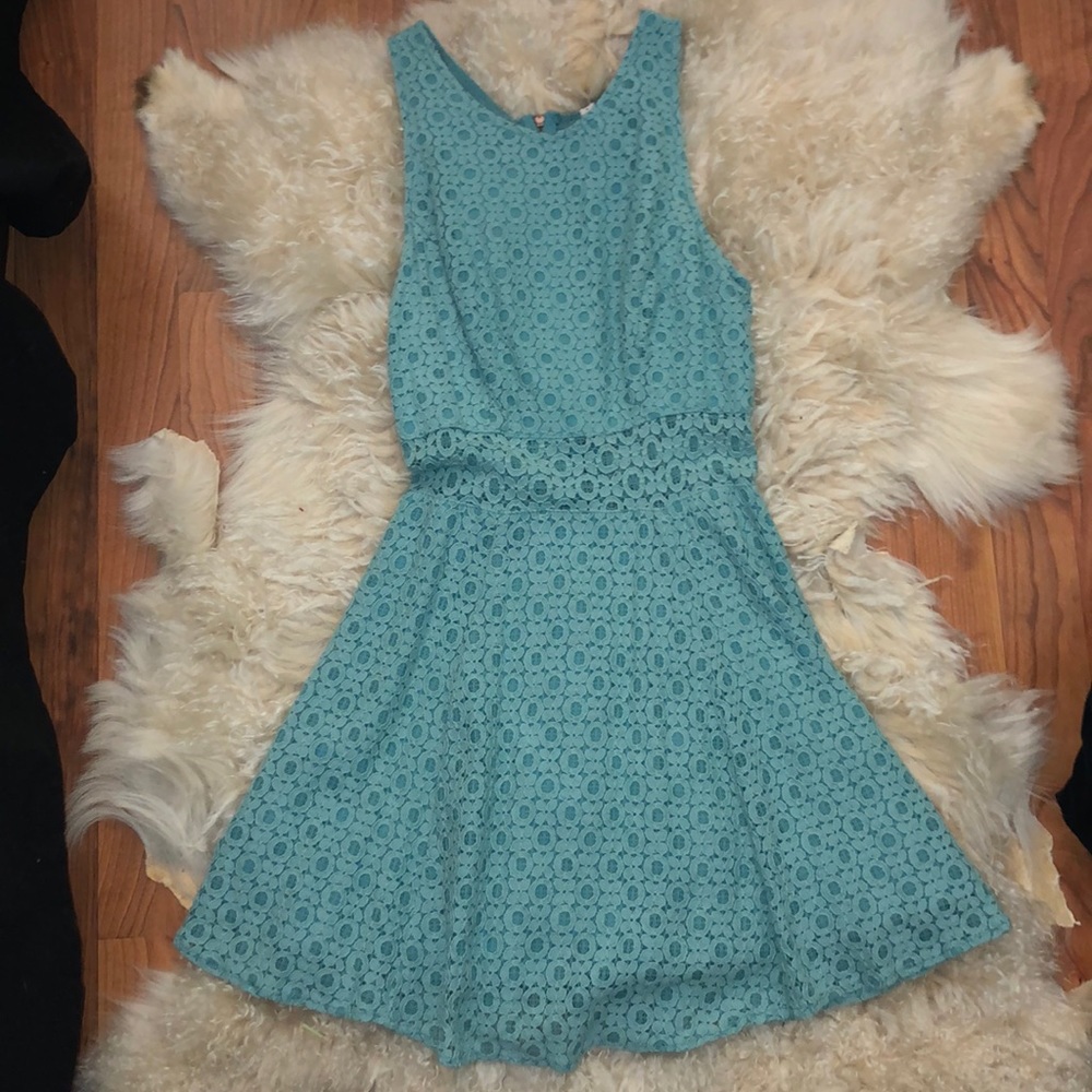 Mint Green Casual Dress
